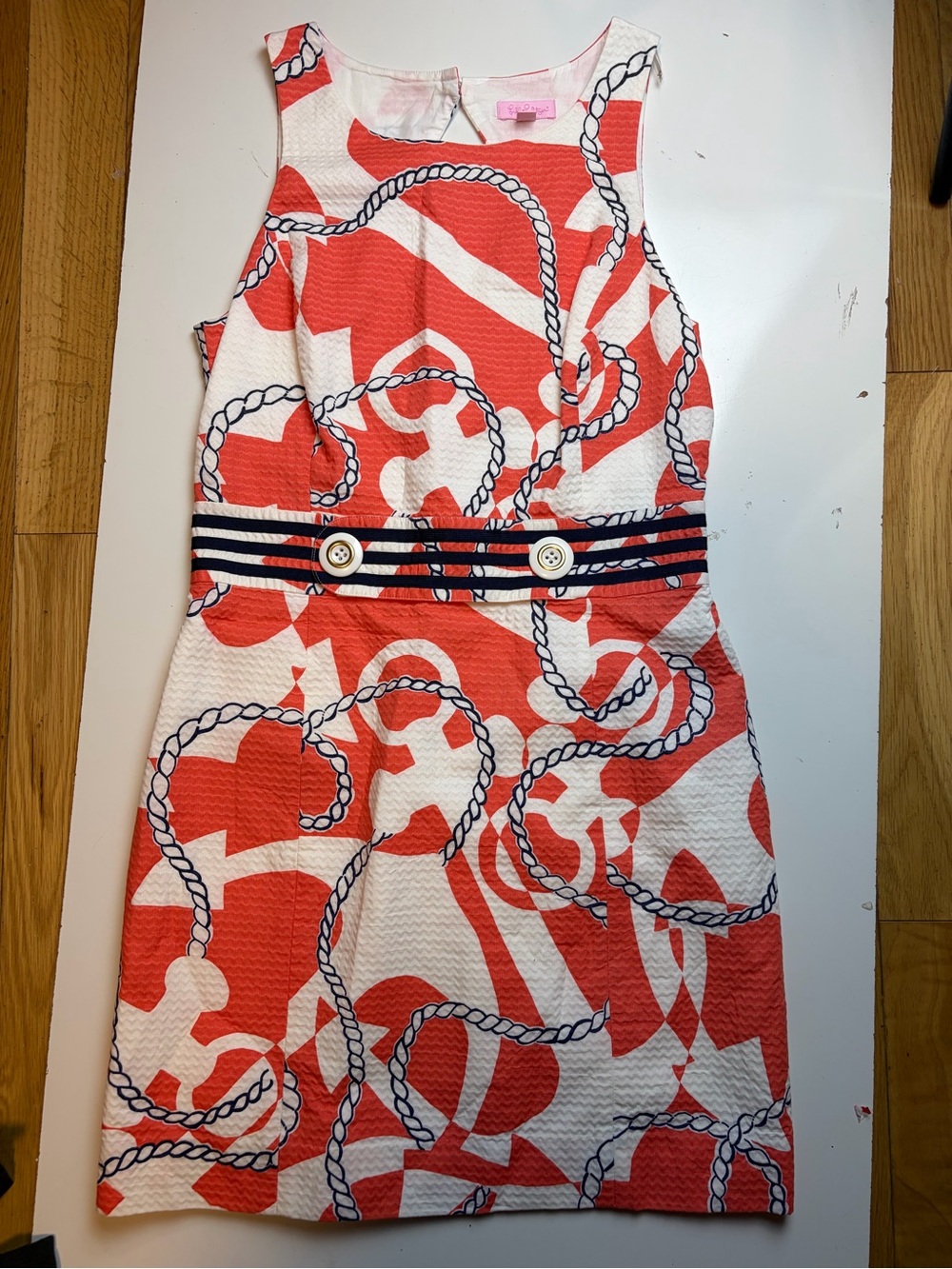 Lilly Pulitzer Kirkland booze cruise dress sz 10